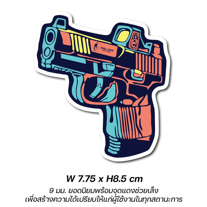 VALOR PX - Sticker Color of fighter SET 6 PCS