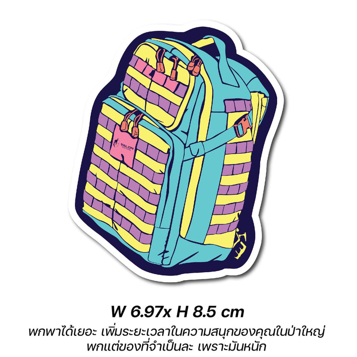 VALOR PX - Sticker Color of fighter SET 6 PCS