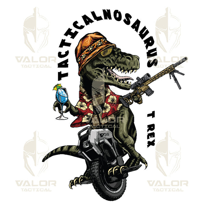 VALOR PX - Tacticalnosaurus T Rex T-Shirt 2024