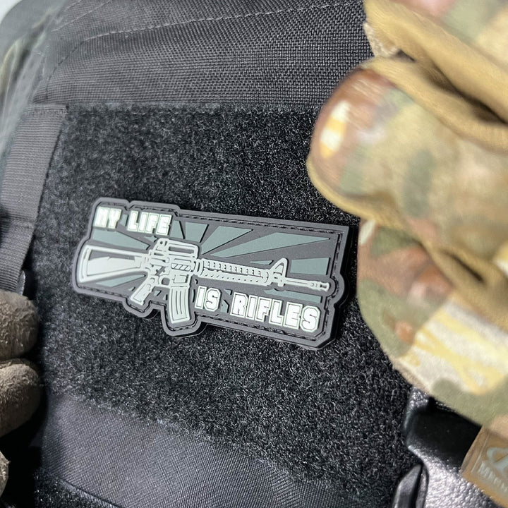 VALOR PX - PVC Patches My Life is my Rifles