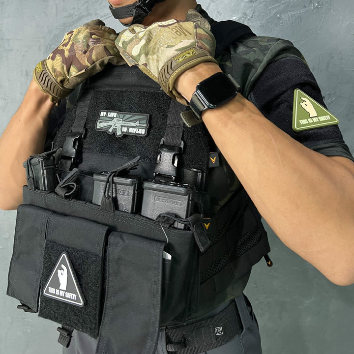 VALOR PX - PVC Patches My Life is my Rifles