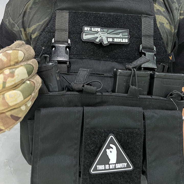 VALOR PX - PVC Patches My Life is my Rifles