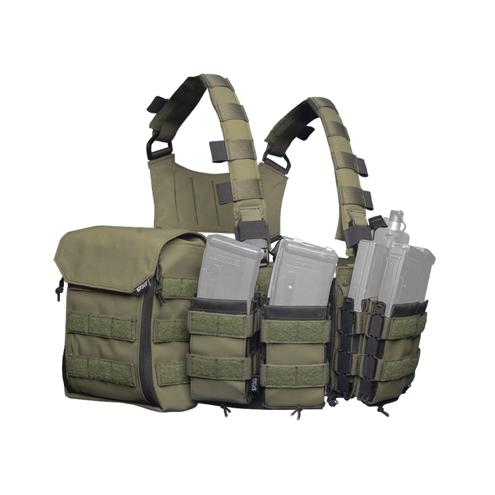 VALOR PX - Assault Split front Chest Rig Full Set