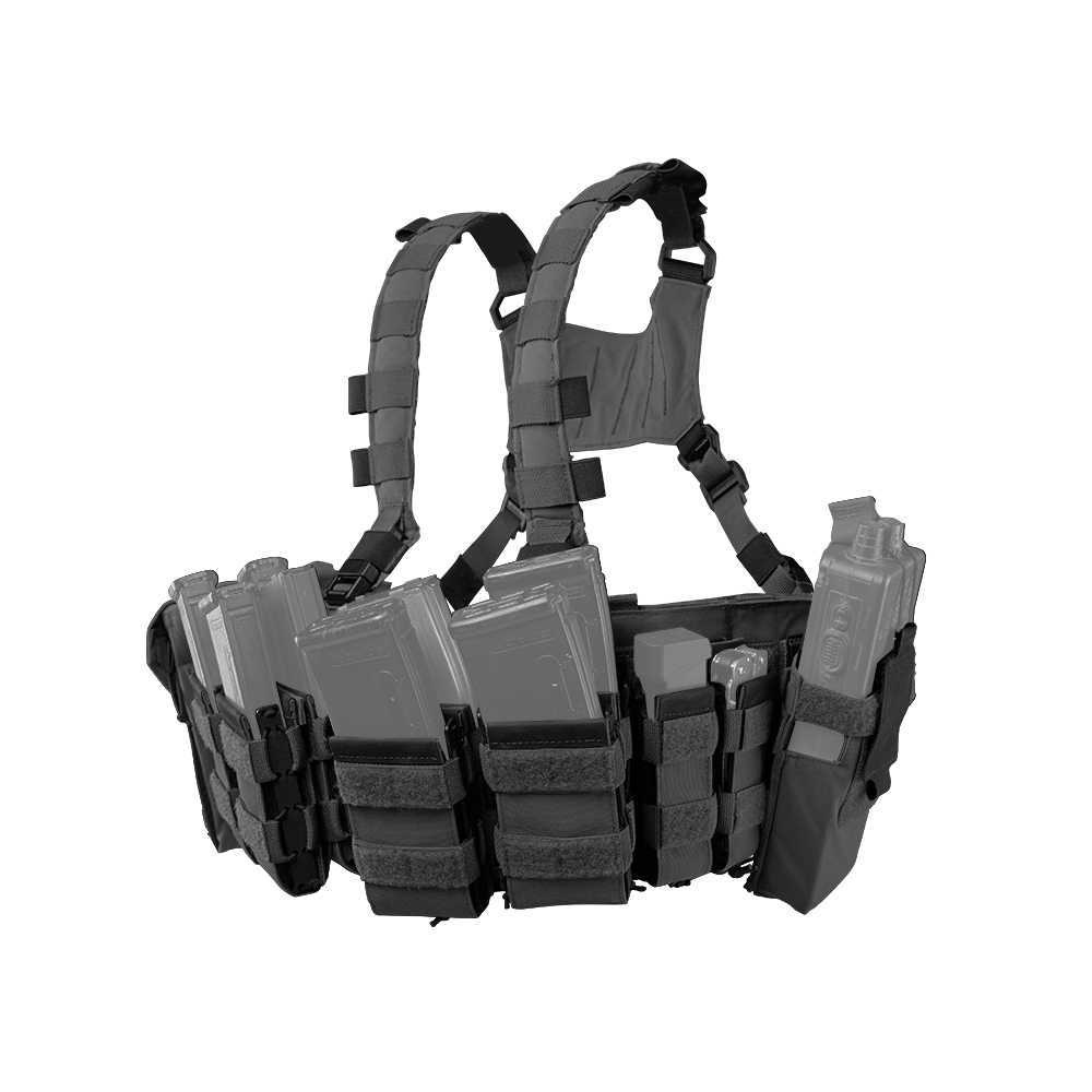 VALOR PX - Assault Split front Chest Rig Full Set