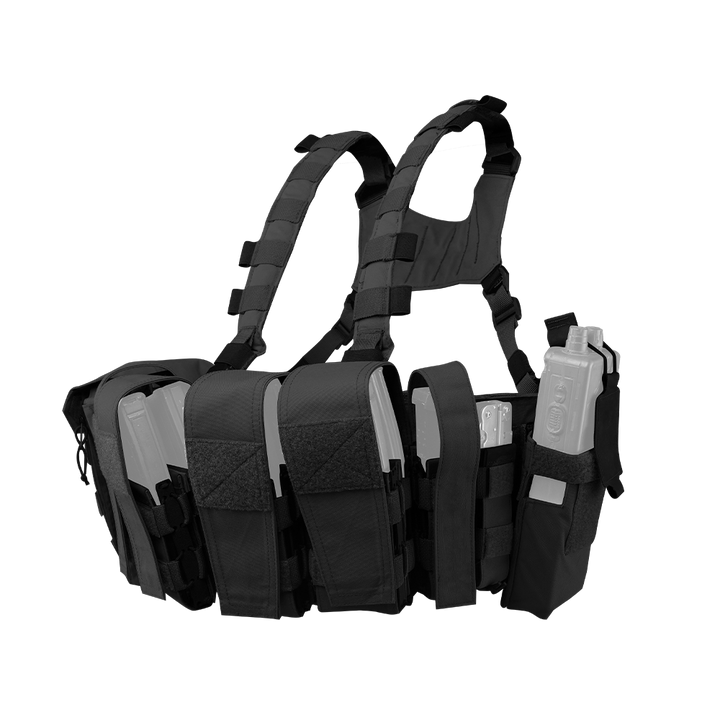 VALOR PX - Assault Split front Chest Rig Full Set