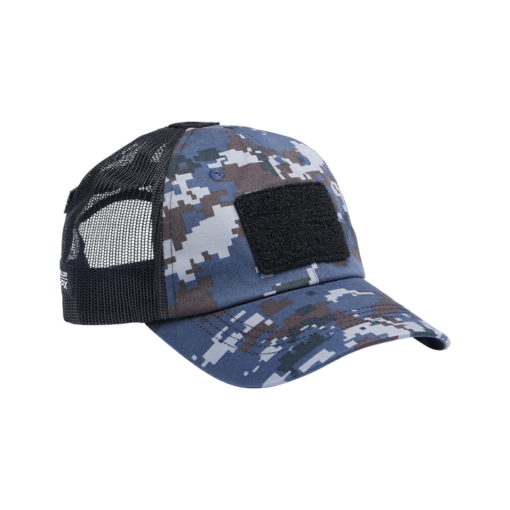 VALOR PX Tactical Mesh Cap หมวกแก็ปยุทธวิธีลายพราง อริยาบกหลิวภาพด้านข้าง ระบายอากาศดี เหมาะสำหรับทหาร