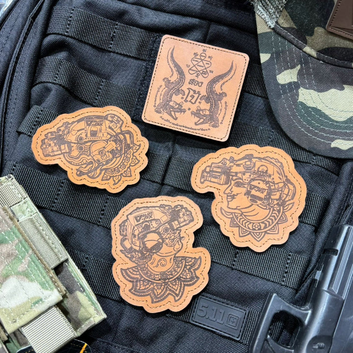 VALOR PX - Leather Patch Ramayana Tactical Series