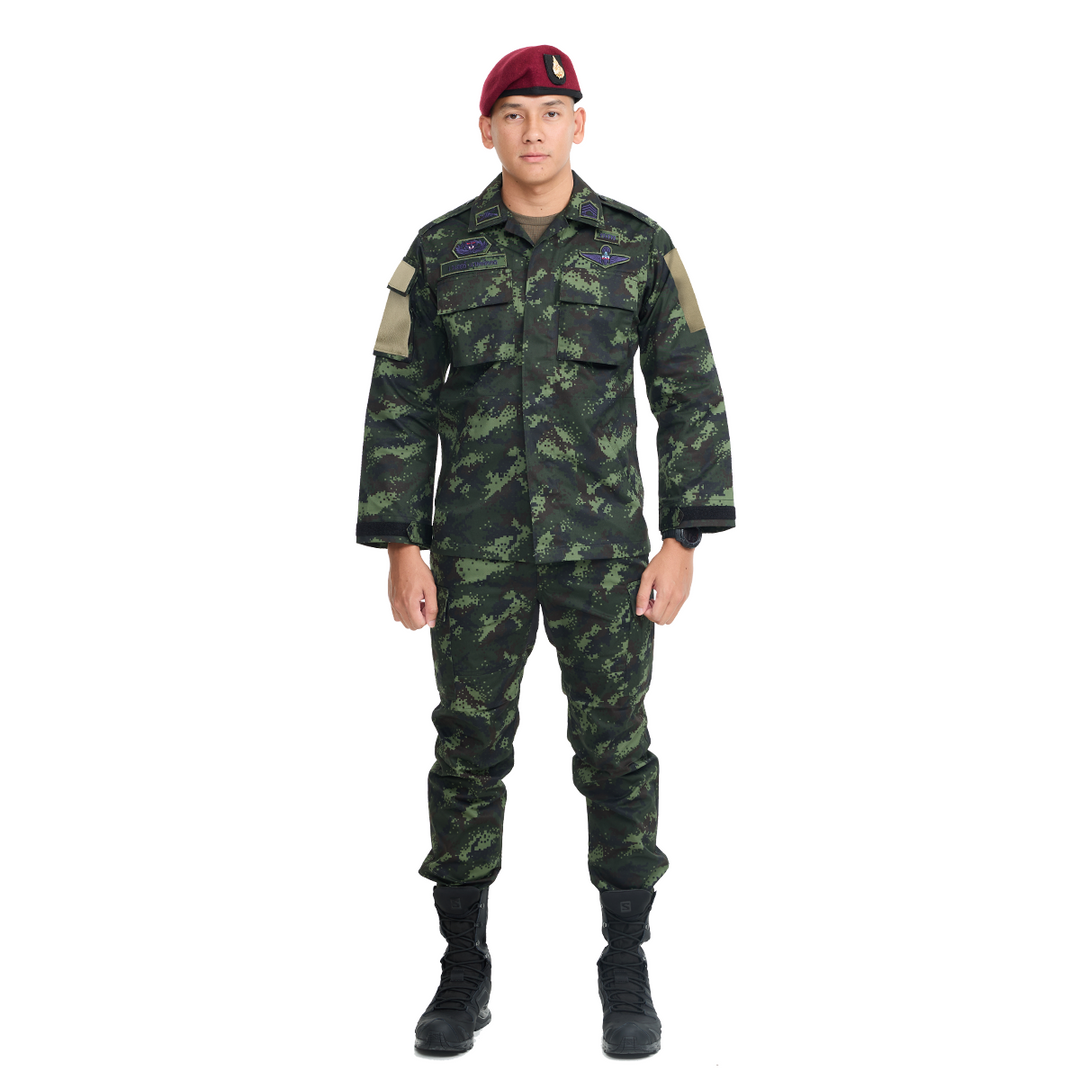 VALOR PX BDU Shirt Native Series เสื้อฝึกพราง - มุมมองด้านข้าง