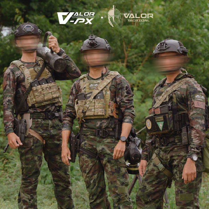 VALOR PX - Standard Operation Shirt (SOS) [Royal Thai Navy ลายพรางกองทัพเรือ]