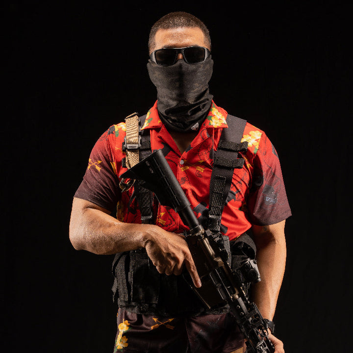 VALOR PX - เอราวัณ M5 Hawaii Shirt [Red]