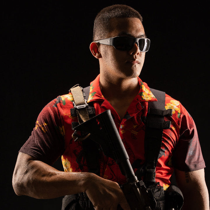 VALOR PX - เอราวัณ M5 Hawaii Shirt [Red]
