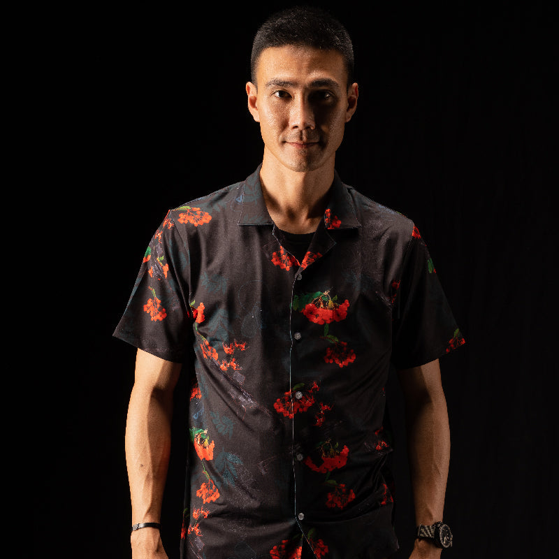เสื้อฮาวาย VALOR PX - หนุมาน MCX Hawaii Shirt