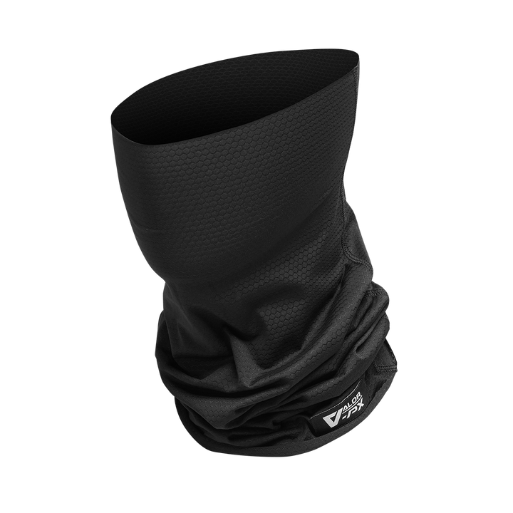 VALOR PX Air Flex Wrap ผ้าสวมคอแบบหลอด สีดำ ป้องกันแดดและชั้น คุณภาพเยี่ยม เหมาะสำหรับทหารและกีฬากลางแจ้ง