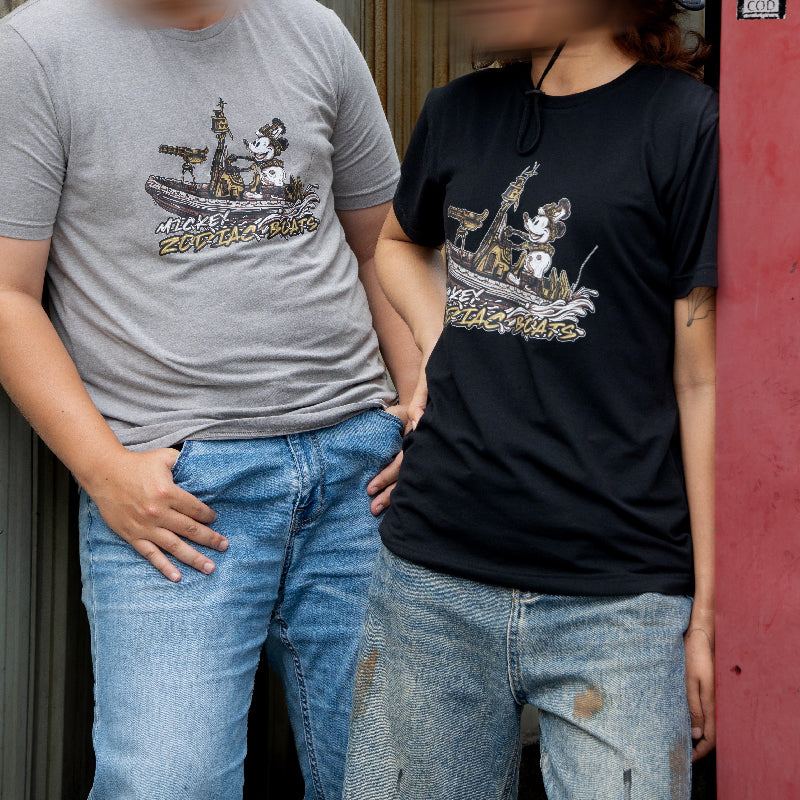 VALOR PX - Mickey Zodiac Boats T-Shirt 2024