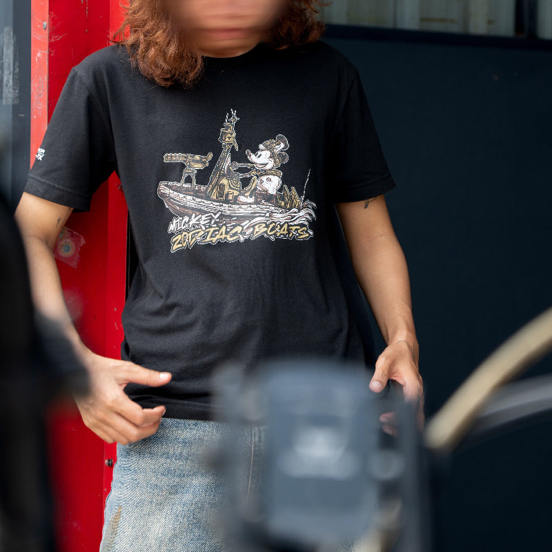 VALOR PX - Mickey Zodiac Boats T-Shirt 2024