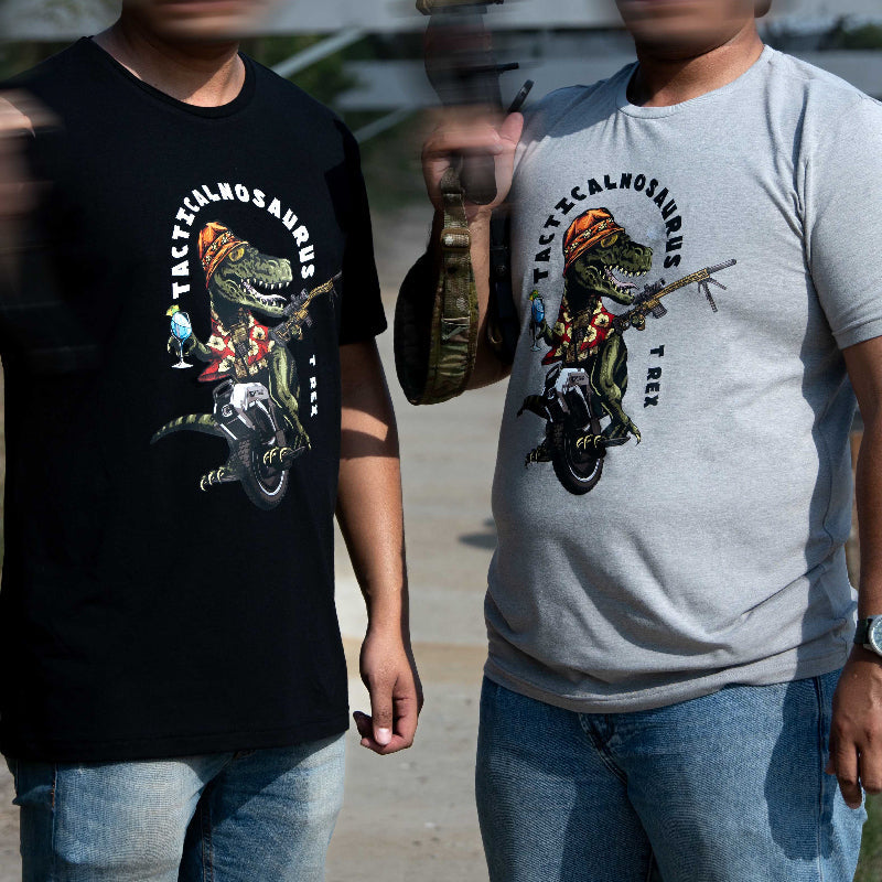เสื้อยืดสกรีน VALOR PX - Tacticalnosaurus T Rex T-Shirt 2024