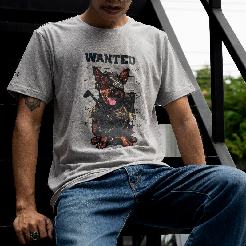 เสื้อยืดสกรีนลาย VALOR PX - Wanted T-Shirt 2024