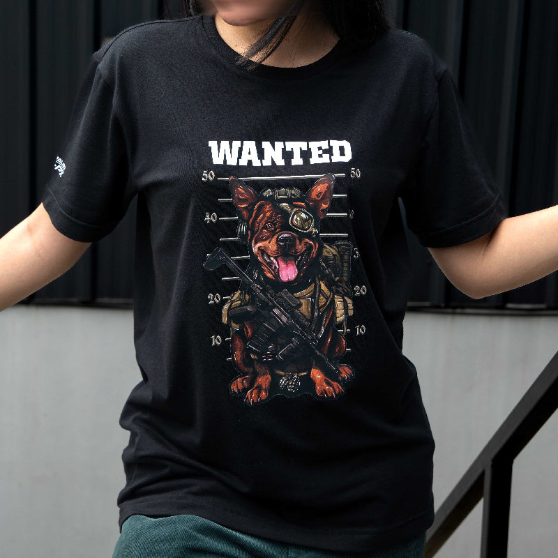 เสื้อยืดสกรีนลาย VALOR PX - Wanted T-Shirt 2024