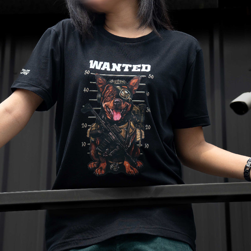 เสื้อยืดสกรีนลาย VALOR PX - Wanted T-Shirt 2024