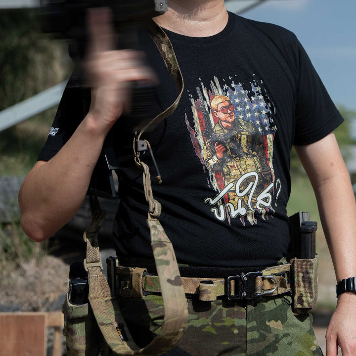 เสื้อยืดสกรีนลาย VALOR PX - ข้นใส T-Shirt 2024