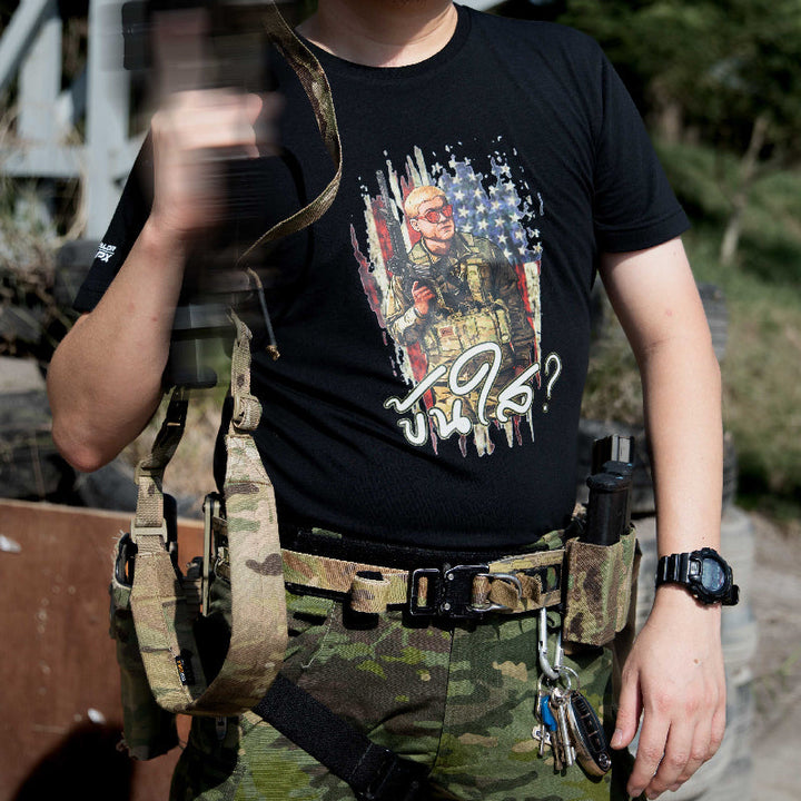 เสื้อยืดสกรีนลาย VALOR PX - ข้นใส T-Shirt 2024