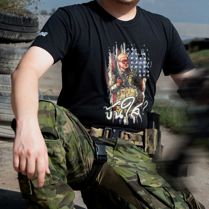 เสื้อยืดสกรีนลาย VALOR PX - ข้นใส T-Shirt 2024