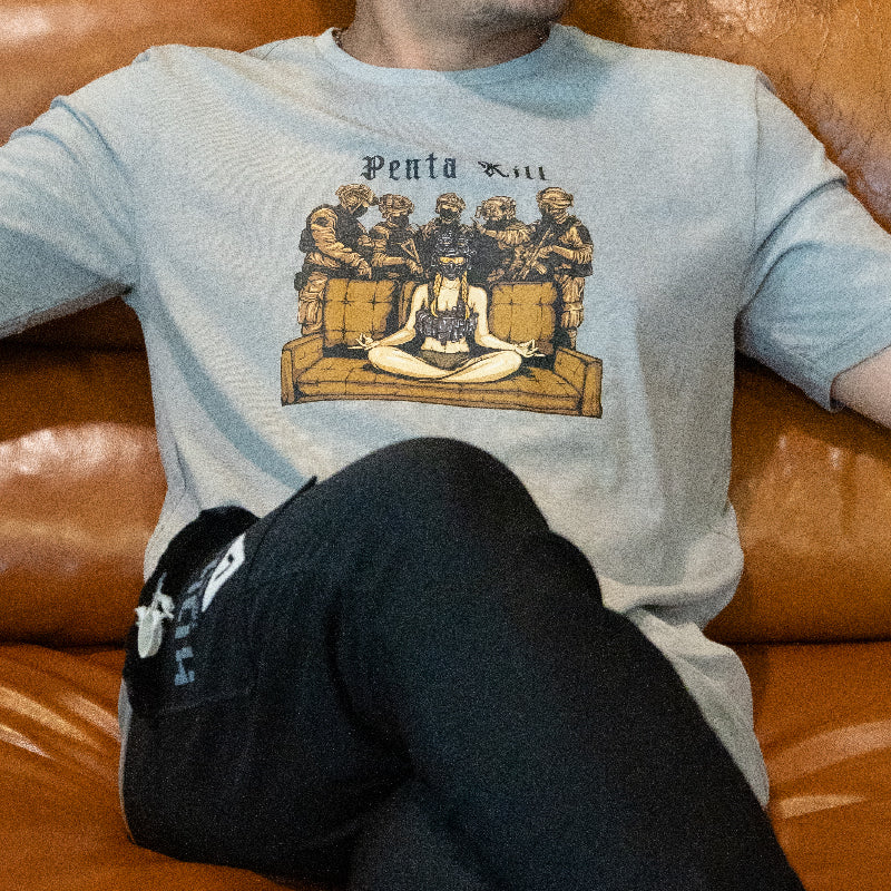 เสื้อยืดสกรีนลาย VALOR PX - Penta Kill T-Shirt 2024