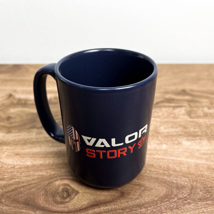 VALOR PX - Ceramic Mug แก้วกาแฟ - VALOR STORY [Navy]