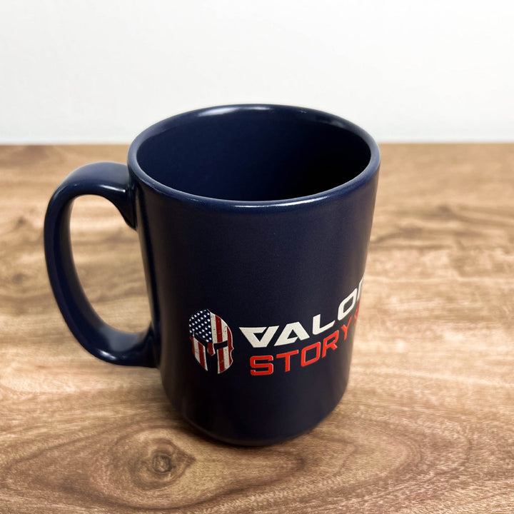 VALOR PX - Ceramic Mug แก้วกาแฟ - VALOR STORY [Navy]