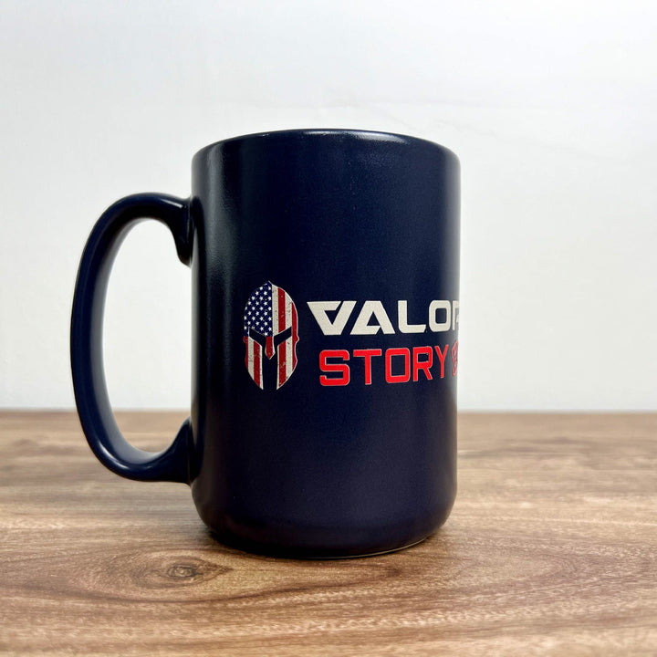 VALOR PX - Ceramic Mug แก้วกาแฟ - VALOR STORY [Navy]