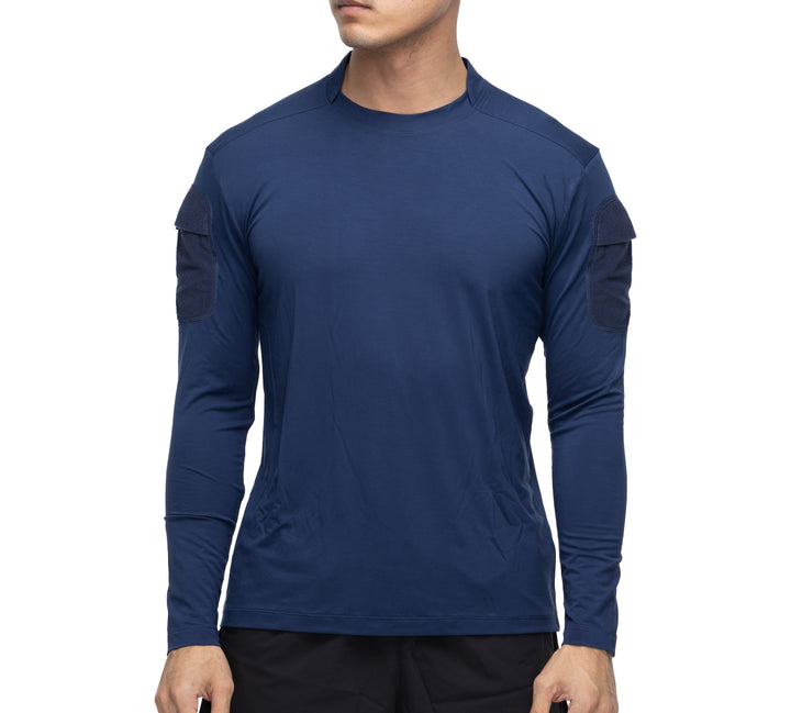 เสื้อทหาร สีน้ำเงิน แขนยาว VALOR PX - Maritime Operation Shirt (MOS)