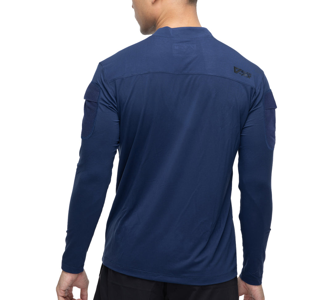 เสื้อซับทหาร สีน้ำเงิน แขนยาว VALOR PX - Maritime Operation Shirt (MOS)