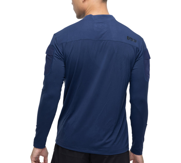 เสื้อซับทหาร สีน้ำเงิน แขนยาว VALOR PX - Maritime Operation Shirt (MOS)
