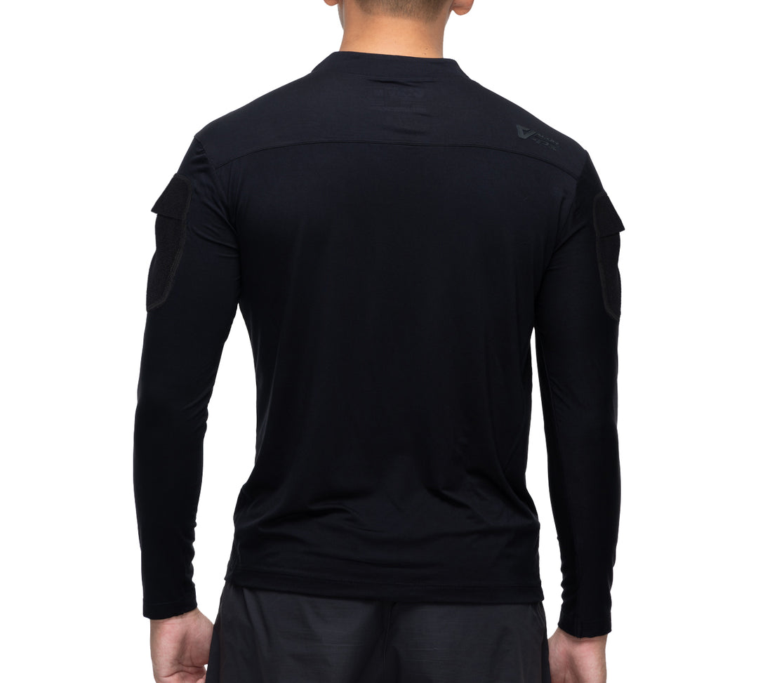VALOR PX - Maritime Operation Shirt (MOS) เสื้อแขนยาวสีดำ