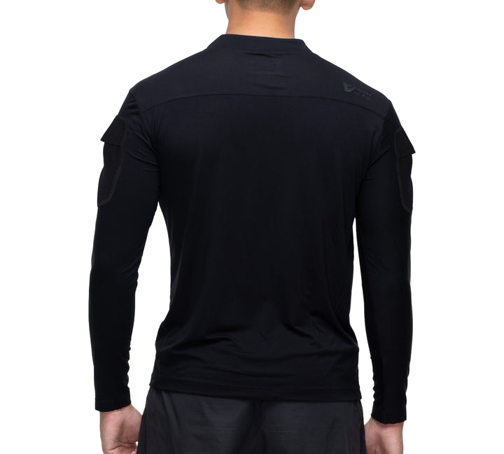VALOR PX - Maritime Operation Shirt (MOS) เสื้อแขนยาวสีดำ