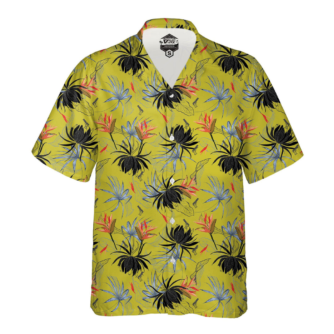 เสื้อฮาวาย VALOR PX - Gun Flower Hawaii Shirts