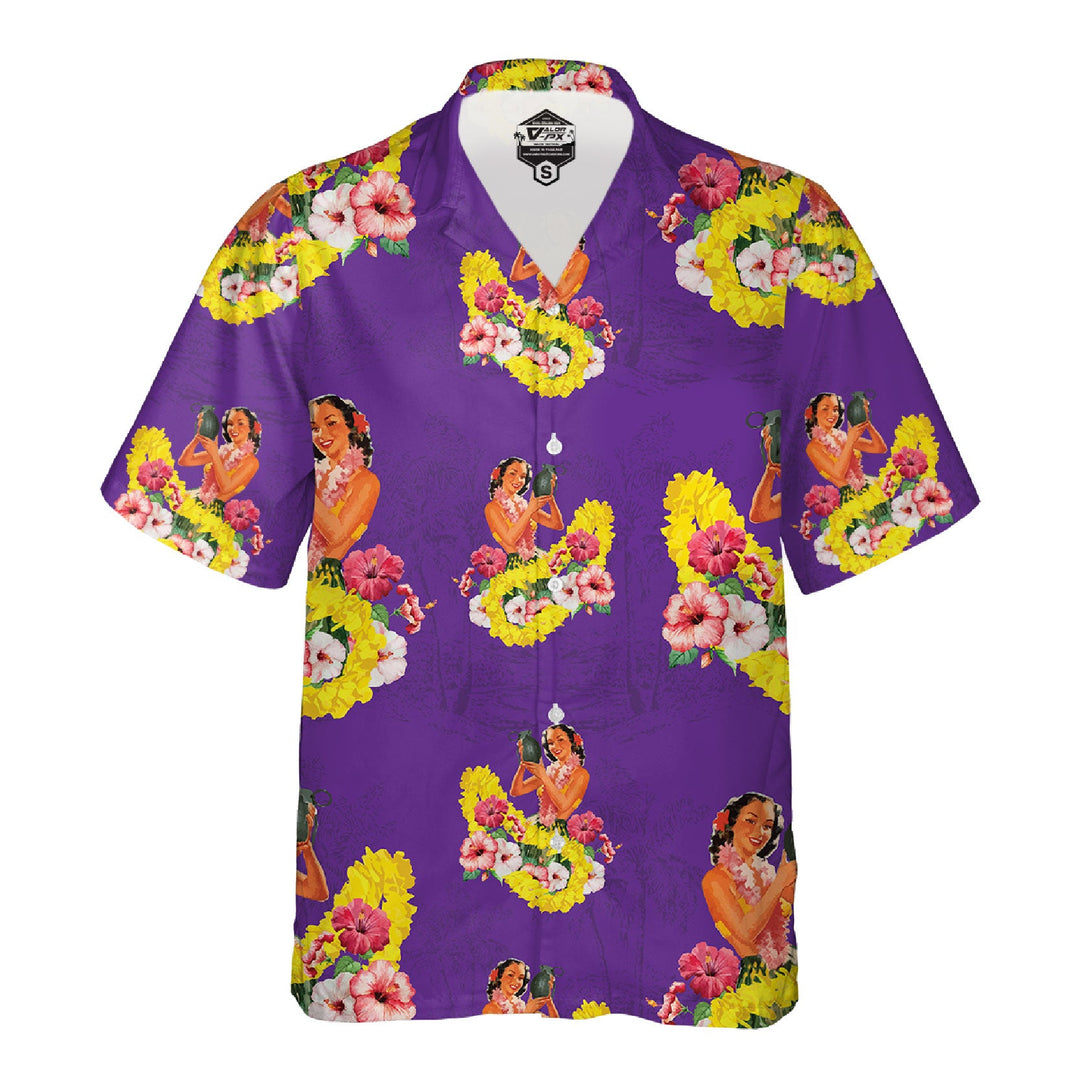 เสื้อฮาวาย VALOR PX - Girl Bomb Hawaii Shirts