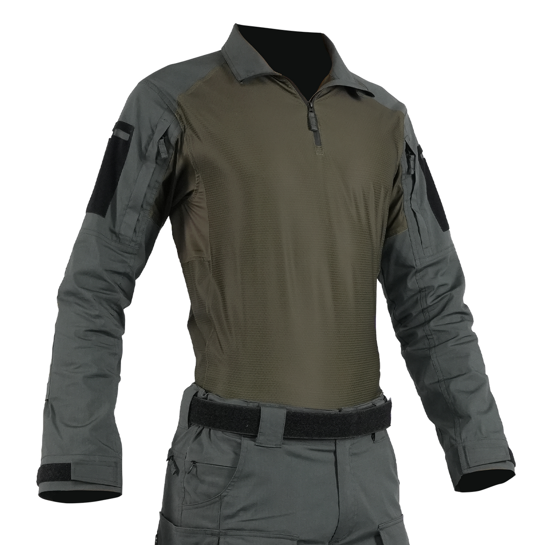 VALOR PX Standard Combat Shirt [ตำรวจตระเวนชายแดน] เสื้อคอมแบท - มุมมองด้านหน้า