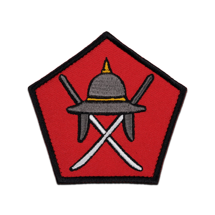 แพทช์ปัก Valor PX - Embroidered Patch BLACK "รั้วของชาติ" อาร์มติดเสื้อ