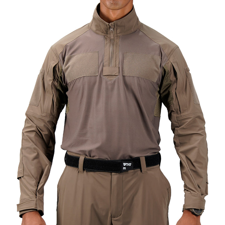 VALOR PX - COMBAT PATROL POLICE SHIRT [KHAKI]