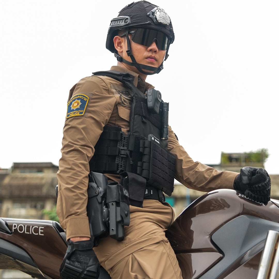 VALOR PX - PATROL POLICE SHIRT Gen 2 [KHAKI]