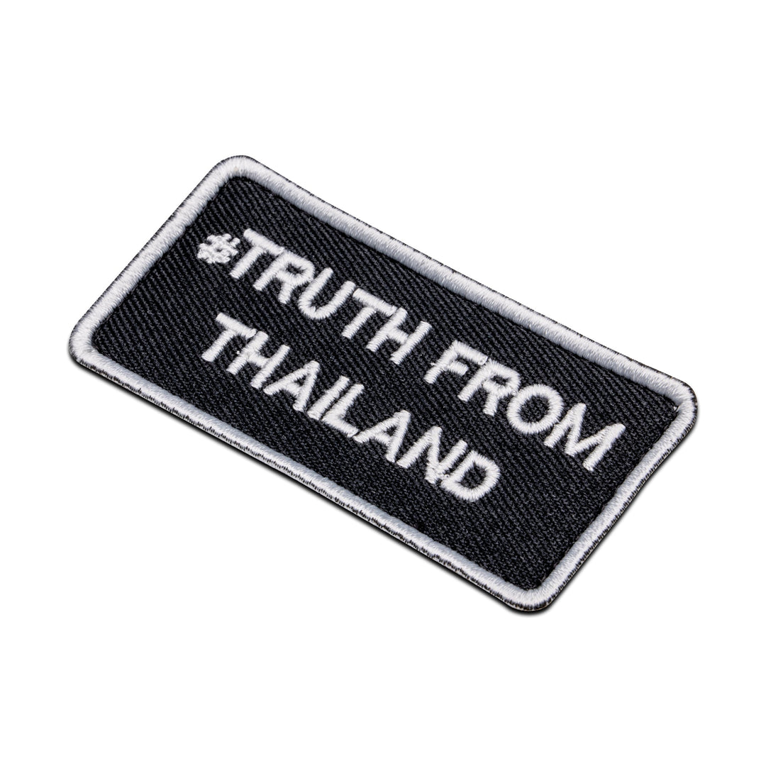 แพทช์ปัก VALOR PX - Embroidered Patch "#Truth From Thailand" อาร์มติดเสื้อ ขนาด 7.6cm x 3.8cm