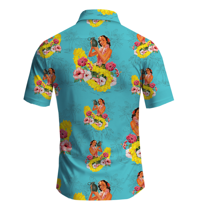 VALOR PX - Girl Bomb Kids' Hawaii Shirts