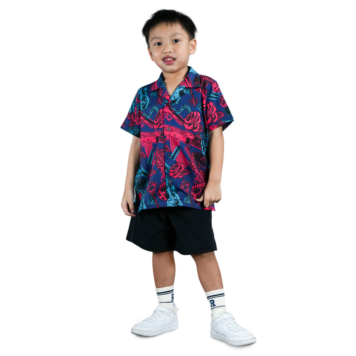 VALOR PX - Venom Royal Kids' Hawaii Shirt