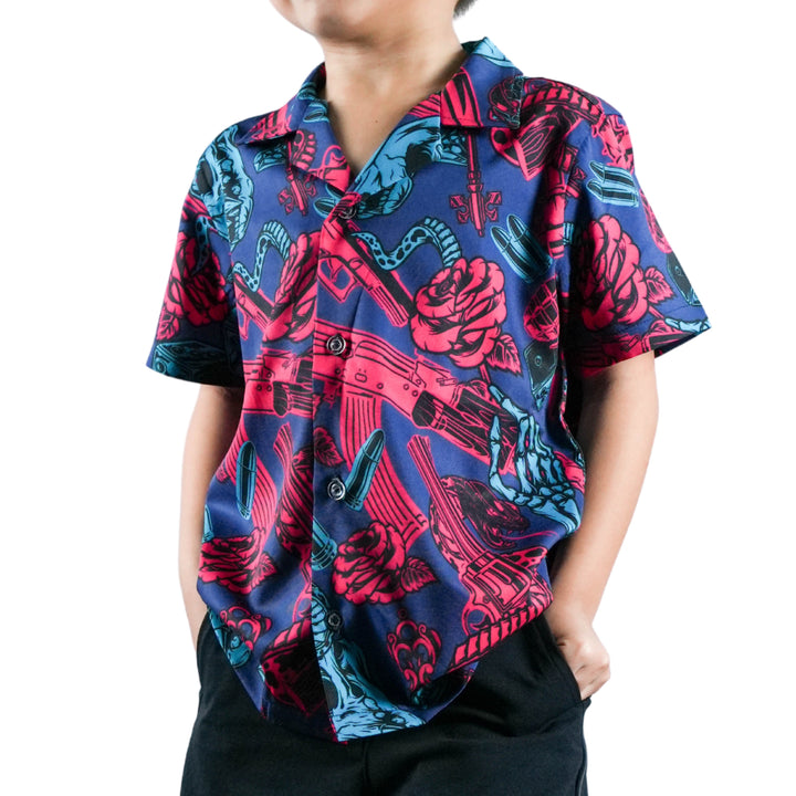VALOR PX - Venom Royal Kids' Hawaii Shirt