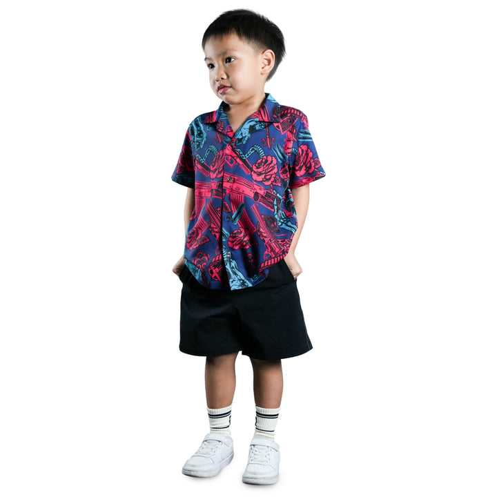 VALOR PX - Venom Royal Kids' Hawaii Shirt