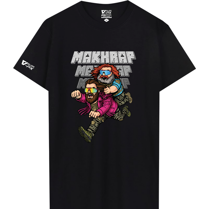 เสื้อยืดสกรีนลาย VALOR PX - MAKHRAP T-Shirt เสื้อใส่เที่ยว ลายกราฟิก