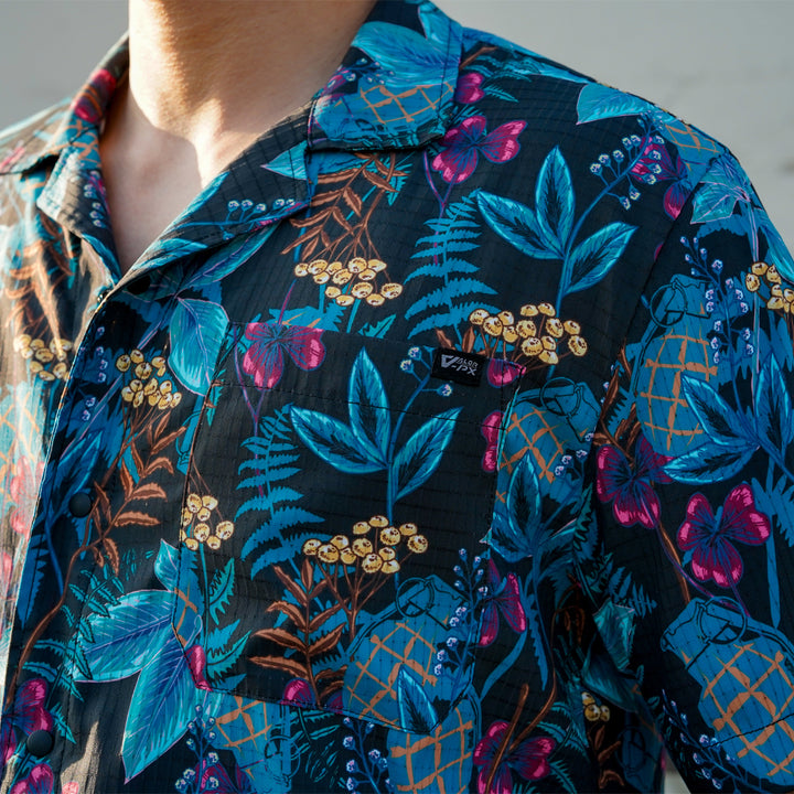 VALOR PX - Flower Bomb Hawaii Shirt