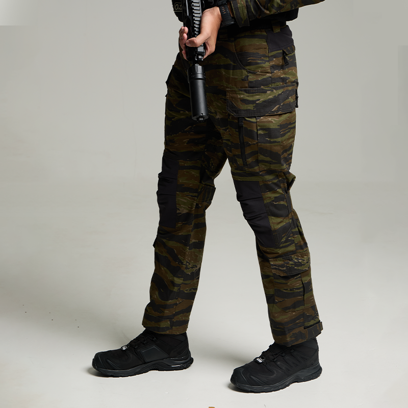 VALOR PX - NATIVE COMBAT Pants [Tiger Stripe] กางเกงคอมแบท ตำรวจพลร่ม