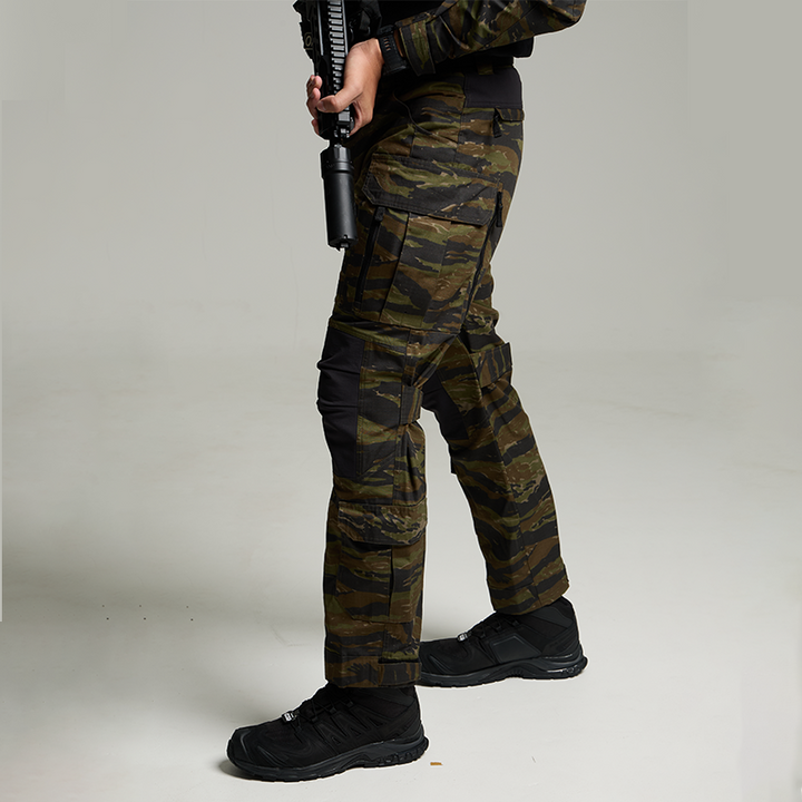 กางเกงทหาร VALOR PX - Native Combat Pants [Tiger Stripe] กางเกงคอมแบท ตำรวจพลร่ม
